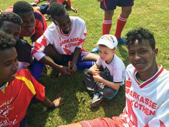 Eröffnung des BVIK –
Jugendcamps in Köthen