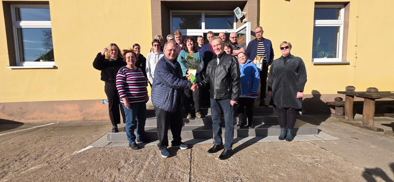 Staffelstabübergabe im Bundesfreiwilligendienst